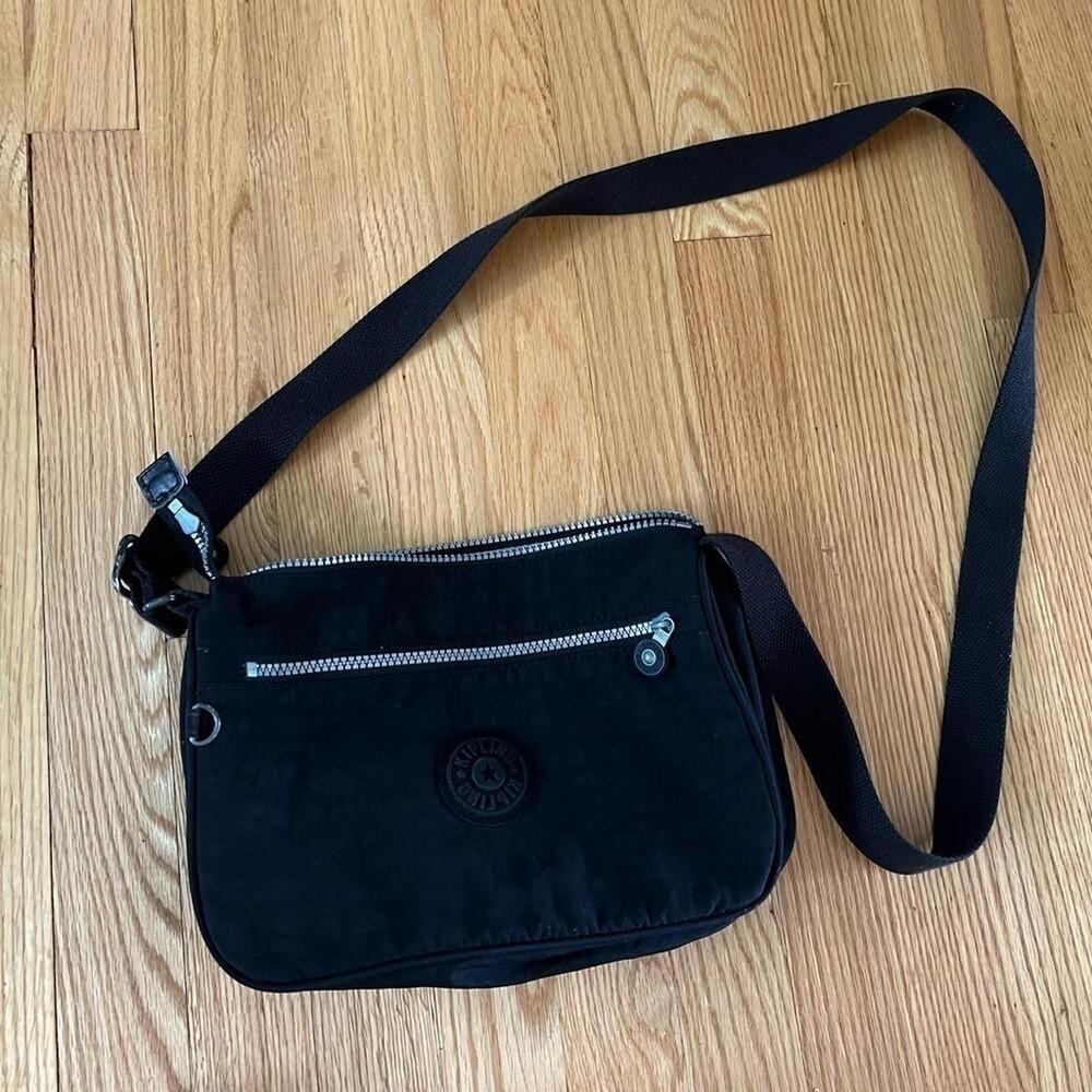 Kipling black cross body bag